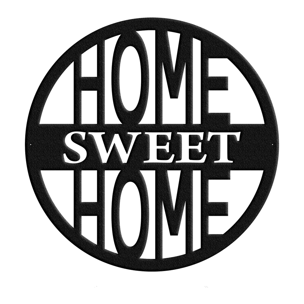 Home Sweet Home - Metal Wall Art