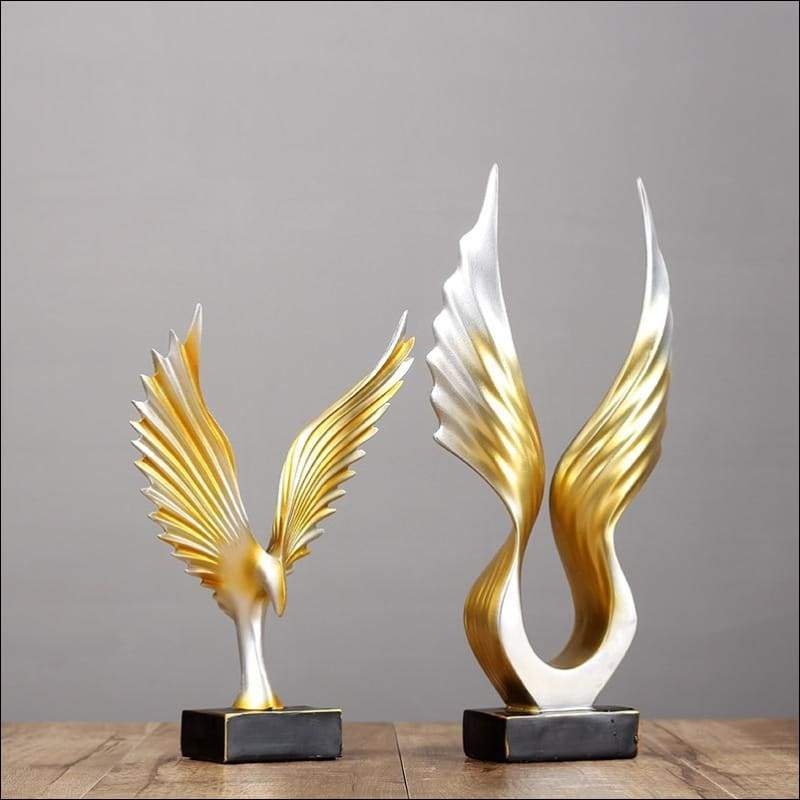 Heavenly Angel Wings Sculpture