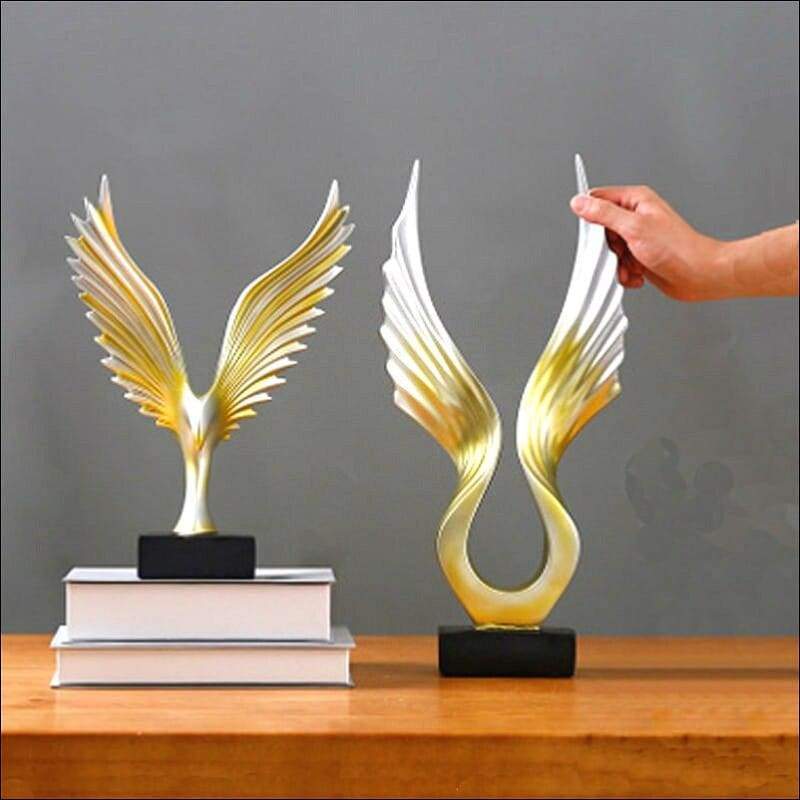 Heavenly Angel Wings Sculpture