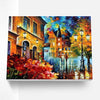 European City Paint By Number Painting Set