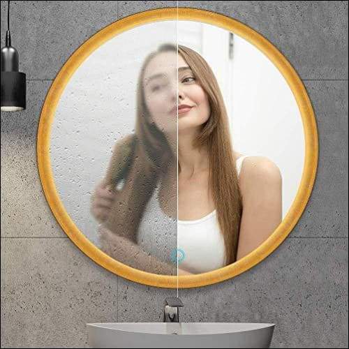 Waterproof Anti-Fog LED Wall Mounted Mirror